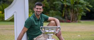 Novak Djokovic stand umgerechnet siebeneinhalb Jahre auf Platz eins der Tennis-Weltrangliste.