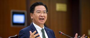 Will die internationalen Beziehungen seines Landes verbessern: Taiwans Außenminister Joseph Wu.