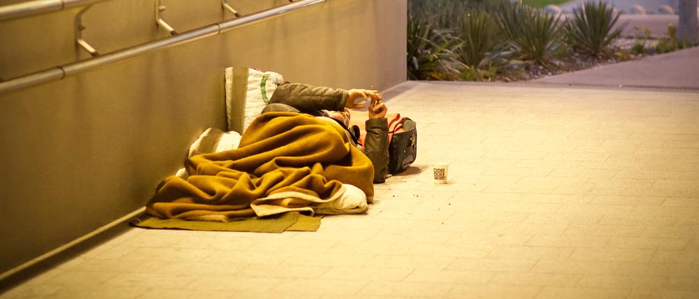 In Belgrad wird die Zahl der Obdachlosen auf bis zu 5000 geschätzt