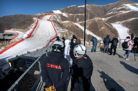 Ein Jahr vor den Winterspielen in Peking
