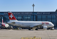 Bis so eine Maschine abhebt, müssen viele Leute Hand anlegen: ein Passagierflugzeug der Fluggesellschaft Swiss Air am Hauptstadtflughafen Berlin-Brandenburg (BER). Foto: Patrick Pleul/dpa