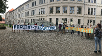 Frauen demonstrieren in Potsdam