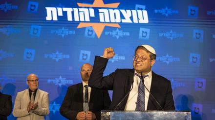 Itamar Ben-Gvir, rechtsextremer israelischer Abgeordneter und Vorsitzender der Partei „Religiöser Zionismus“