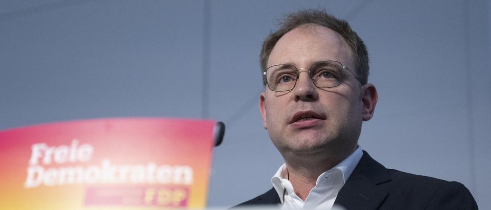 Zerknirscht. Christoph Meyer, Landesvorsitzender der Berliner FDP, musste beim Parteitag die Wahlpleite aufarbeiten.