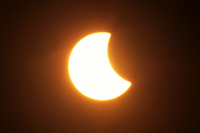 In Deutschland wird am 10. Juni 2021 eine partielle Sonnenfinsternis zu beobachten sein.  Foto: picture alliance / dpa 