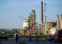 Die PCK-Raffinerie in Schwedt hängt von der Druschba-Pipeline ab. Foto: dpa/Monika Skolimowska