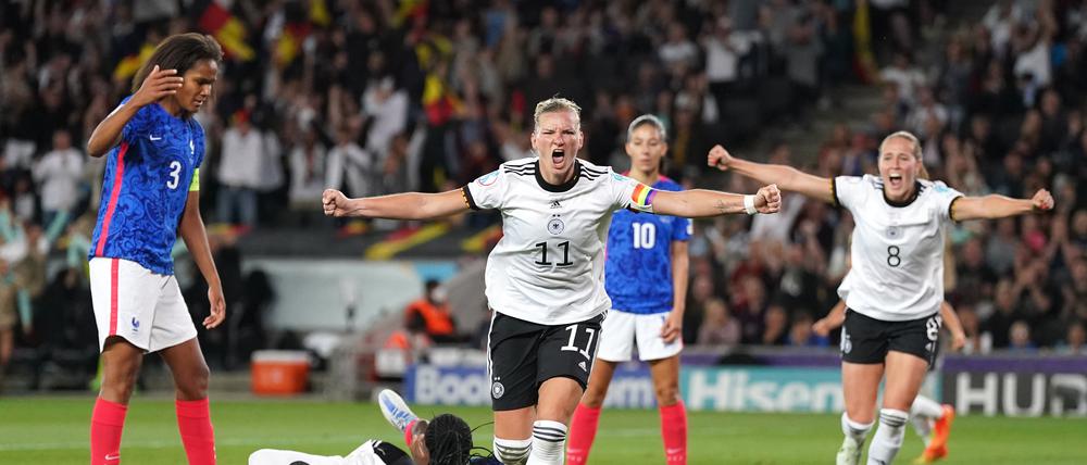 Deutschlands Alexandra Popp wird das deutsche Team voraussichtlich bei der WM als Kapitänin anführen.