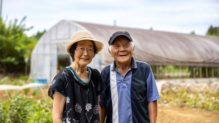Alte Menschen in Japan arbeiten länger als ihre europäischen Altersgenossen.