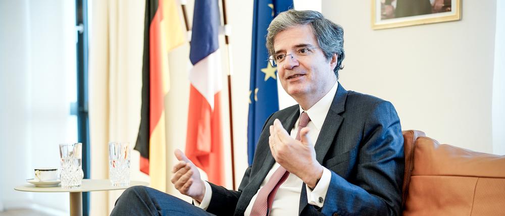 Frankreichs Botschafter François Delattre arbeitete als Diplomat schon in Bonn, nun ist er wieder in Berlin.