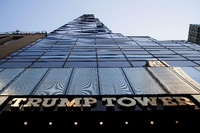 Der Trump Tower in der 5th Avenue, New York. Foto: AFP
