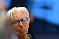Christine Lagarde, Präsidentin der EZB, hat viele Dinge zu bedenken, wenn sie die Zinsen anhebt. JOHN THYS / AFP