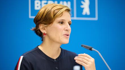Katja Kipping (Die Linke), Berliner Senatorin für Integration, Arbeit und Soziales.