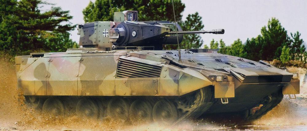 Ein Schützenpanzer des Typs „Puma“: Auf diesem Bild wohl funktionsfähig.