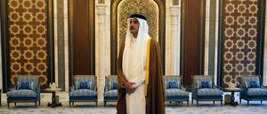 Der Emir von Katar Tamim bin Hamad al Thani.