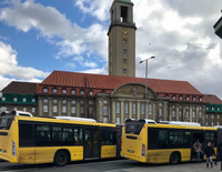 BVG-Busnoten Nr 1 in Berlin: In Spandau könnte die U-Bahn den Busverkehr entlasten. Foto: André Görke