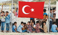 Syrische Flüchtlinge in der Türkei im April 2016. Foto: REUTERS/Umit Bektas/File Photo