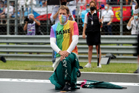 Sebastian Vettel machte sich in der Vergangenheit immer wieder für die Rechte queerer Menschen stark. Foto: dpa/ Florion Goga