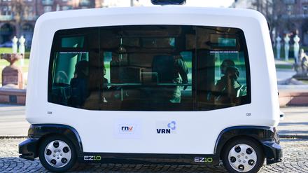 Bald auch in Potsdam? Ein autonom fahrender Roboterbus im Einsatz (Symbolbild)