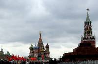 Der Rote Platz in Moskau. Ab 2014 nahmen Marsaleks Reisen nach Moskau zu. Foto: AFP
