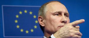 Im Januar 2014 besuchte Russlands Präsident Wladimir Putin die EU-Zentrale in Brüssel. Wenige Wochen später annektierte er die Krim. 