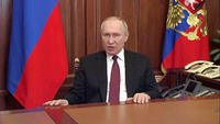 Putins Rede kurz vor dem Angriff