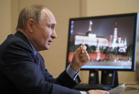 Der russische Präsident Wladimir Putin nutzt "Sputnik" für seine internationale Diplomatie. Foto: via REUTERS