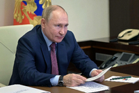 Der russische Präsident Wladimir Putin Foto: AFP/Sputnik/Alexey Nikolsky