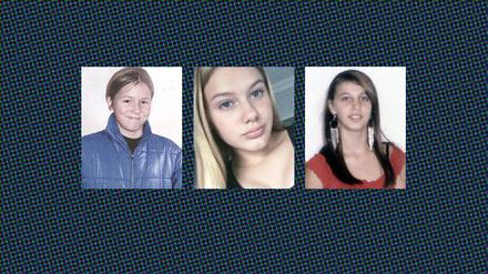 Sandra Wißmann, Rebecca Reusch und Georgine Krüger konnten nie gefunden werden.