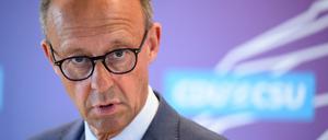 CDU-Chef Friedrich Merz hat eine härtere Gangart gegenüber der Ampel-Koalition angekündigt. 