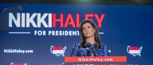 Nächstes Mal: Nikki Haley bleibt Anwärterin auf die Präsidentschaft, so oder so.