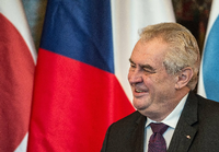 Antieuropäisch und Putin-freundlich. Tschechiens Staatspräsident Milos Zeman sieht sich oft als "Stimme des Volkes" / Foto: dpa/ Filip Singerpa