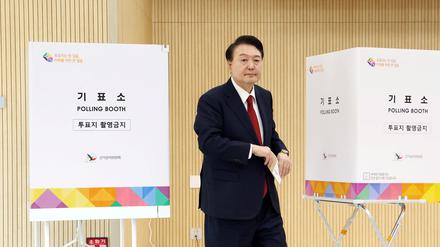 In Bedrängnis: Südkoreas Präsident Yoon Suk-yeol