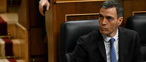 Premier Sanchez ist auf die Unterstützung der Katalanen im Parlament angewiesen.