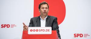 Will den Mindestlohn weiter erhöhen: SPD-Co-Chef Lars Klingbeil.