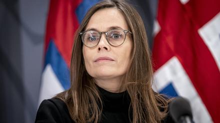 Islands Premierministerin Katrín Jakobsdóttir