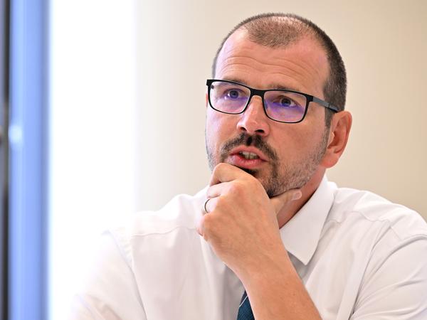 Zu wenig Lehrer: Brandenburgs neuer Bildungsminister Steffen Freiberg (SPD) hat mit vielen Baustellen zu tun. 