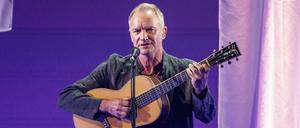 Der britische Musiker Sting warnt vor dem Einfluss von KI in der Musik.