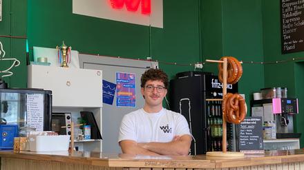 Das Wiwi-Café ist für Leo Hoess ein Safe Place.