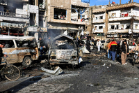 Der Anschlag ereignete sich in einem von Regierungsanhängern bewohnten Viertel der Stadt Homs. Foto: dpa