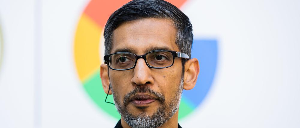 Google-Chef Sundar Pichai begrüßt das geplante KI-Gesetz der Europäischen Union.