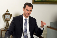 Präsident Baschar al Assad sieht sich auf der Siegerstraße. Foto: Reuters