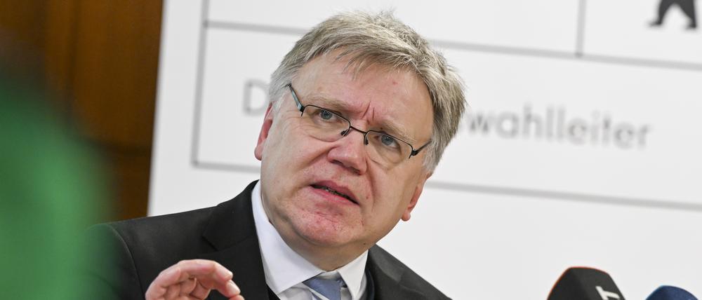 Landeswahlleiter Stephan Bröchler.