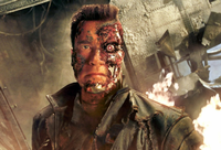 From Graz to Greatness. Arnold Schwarzenegger in "Terminator 3 - Rebellion der Maschinen". Foto: picture-alliance / dpa