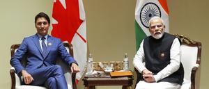 Frostige Beziehung zwischen Kanadas Premier und seinem indischen Amtskollegen.