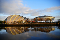 Schauplatz der Klimakonferenz COP26 in Glasgow Foto: Reuters/Dylan Martinez
