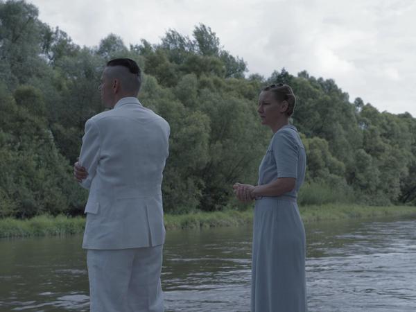 Einen Film zum Sehen, einen Film zum Hören: Sandra Hüller und Christian Friedel in „The Zone of Interest“.