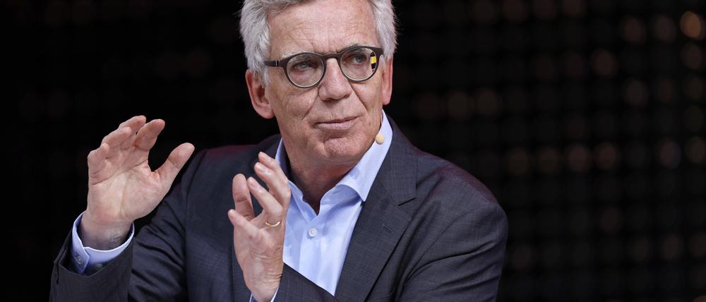 Thomas de Maizière wechselte 2018 vom Bundesinnenministerium zur Deutschen Telekom Stiftung.