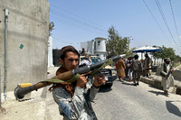 Die Taliban geben sich moderat und wollen mit Terrorismus nichts zu tun haben, sagen die Fundamentalisten. Foto: Javed Tanveer/AFP