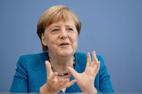 Bundeskanzlerin Angela Merkel (CDU) Foto: dpa/Michael Kappeler/Pool