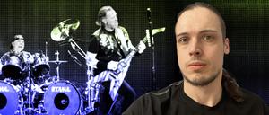 Der ukrainische Blogger und Podcaster Andriy Vasylenko (29) ist Experte für Musik der Band Metallica.